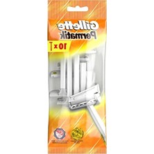 Larskas Kullan At Tıraş Bıçağı - 10 Adet Çift Bıçaklı, Krom Kaplama