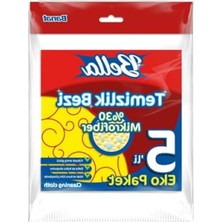 Larskas Eko Paket %30 Mikrofiberli Temizlik Bezi 5'li Set