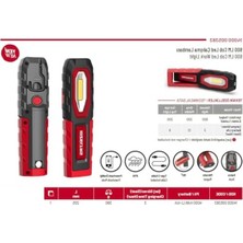 Larskas 600 Lm Şarjlı Cob LED Çalışma Lambası, Pratik Kullanım