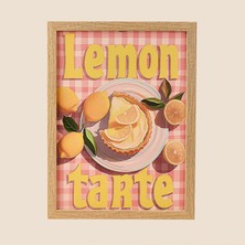 Matmel Deco Lemon Tarte Duvar Panosu - Renkli - 30X40 cm