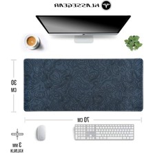 Larskas 70X30 cm Dikişli Kenar Gaming Mouse Pad, 6 Farklı Model Seçenekleriyle