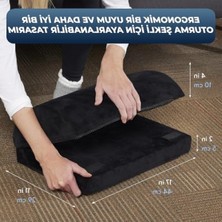 Larskas Ergonomik Ayak Desteği - Ofis ve Oyun Koltukları Için Rahatlatıcı Tabure