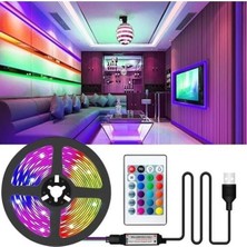 Larskas 3 Metre Uzunlu Kumandalı Rgb Şerit LED Seti, Enerji Sınıfı A++