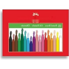 Larskas 18 Renkli Yumuşak Pastel Boya Seti - Sanatsal Aktiviteler Için