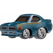 Larskas Mavi Diecast Metal Gövde ile 1969 Pontiac Gto Judge Muscle Araba, Koleksiyonluk