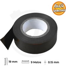 Larskas Elektrik Izolasyon Bandı, Siyah 19MM*10YARD
