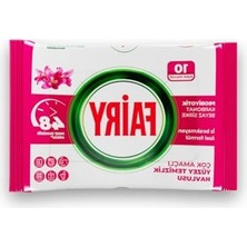 Larskas Fairy Çok Amaçlı Yüzey Temizlik Havlusu 10 Yaprak | Lilyum Çiçeği| Beyaz Sirke & Karbonat