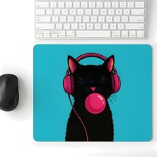 Larskas Yüksek Baskı Kalitesine Sahip 18X22 cm Kaymaz Mouse Pad, Komik Tasarım