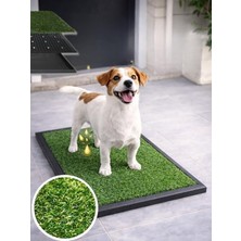 Larskas Hijyenik Drenajlı Kedi ve Köpek Tuvalet Matı, 50X75 cm Ölçüler