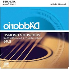 Larskas Akustik Gitar Teli, 12-53 Ölçüsünde Phosphor Bronze