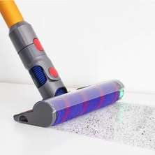 Larskas Lazer Işıklı Turbo Başlık, Yüksek Emiş Gücü ile Elektrikli Süpürge Aksesuarı