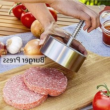 Larskas Paslanmaz Çelik Hamburger Presi, Et Şekillendirme Aracı