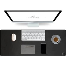 Larskas Black Deer Siyah Professional Oyuncu Gaming Mouse Pad,ofis, Kaydırmaz Taban Mouse Pad (90X40 Xl)