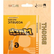 Larskas Yüksek Kaliteli 80/20 Bronze 11-52 Akustik Gitar Teli