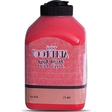 Larskas 500ML Kırmızı Akrilik Boya, Sanat Malzemesi