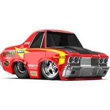 Larskas 1968 Chevy El Camino Model Araba, Kırmızı Pro Street Tasarım