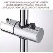 Larskas Ayarlanabilir Duş Mafsalı, 11 mm Kalınlık ile Kolay Kurulum ve Kullanım