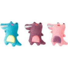 Larskas Peluş Kertenkele Figürlü Kedi Oyuncağı - 9 cm
