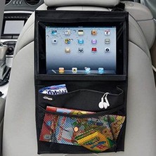 Larskas Araç Koltuk Arkası Organizer - Tablet ve Telefon Tutucu