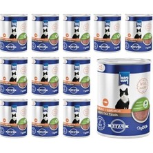 Larskas Somonlu Yaş Kedi Maması - 400 gr x 12 Adet