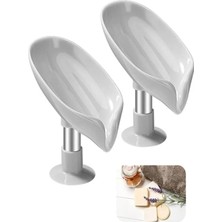 Larskas Vantuzlu Yaprak Şeklinde Sabunluk - Mutfak ve Banyo Için