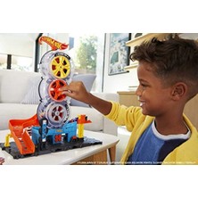 Larskas Hot Wheels City Tekerlek Kulesi Oyun Seti - 4-8 Yaş Arası Çocuklar Için