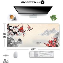 Larskas 6 Farklı Model Dikişli Kenar Gaming Mouse Pad, 70X30 cm