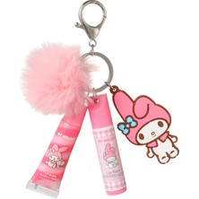 Karahanbey Sanrio My Melody Ponpon Anahtarlıklı Dudak Bakım, Tek Ebat, 2017351110102, Renkli, Üniseks-Çocuk