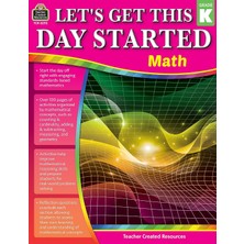 Karahanbey Let's Get This Day Started: Math (Gr. K)