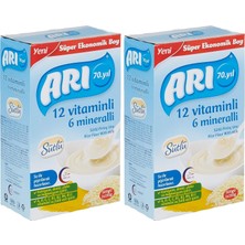 Karahanbey Ari Mama 12 Vitaminli 6 Mineralli Sütlü Pirinçli 500 gr (2 Paketi)