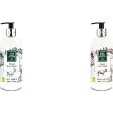 Karahanbey Eyüp Sabri Tuncer Doğal Keçi Sütlü Sıvı Sabun 500 ml & Doğal Eşek Sütlü Sıvı Sabun 500 ml