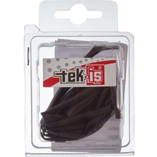 Karahanbey Tek-Iş 523592 Isi ile Daralan Makaron, Siyah, 3.5 Mm, 2 M