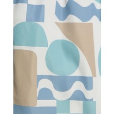 Marks & Spencer Soyut Desenli Kısa Deniz Şortu (6–16 Yaş)​