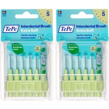 Karahanbey Tepe Blister X-Soft 0.7 mm - Yeşi̇l Diş Arayüz Fırçası (1x 6 Adet) (2 Paketi)