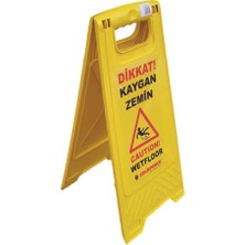 Karahanbey Kaygan Zemin Uyarı Levhası