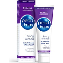 Karahanbey Pearl Drops - Güçlü Cilalı Beyaz Diş Cilası - Emaye Güçlendirme - Parlatma Maddeleri ile - 75 ml