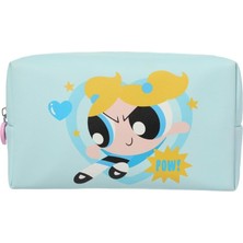 Karahanbey Bubbles Lisansı Kare Kozmetik Çantası - Powerpuff Girls