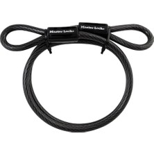 Karahanbey Master Lock 85DPF Ağır Görev Döngüsü Ucu Kablosu, 4 Ayak Örgülü Çelik, 3/8 Inç Çap, 85DPF