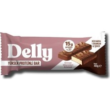 Karahanbey Delly Çikolata Kaplı, Yüksek Proteinli Bar, Orman Meyveleri Aromalı
