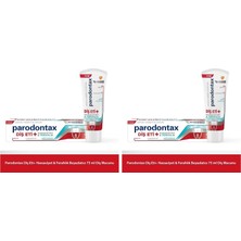 Karahanbey Parodontax Diş Eti + Hassasiyet & Beyazlatıcı Diş Macunu 75 ml (2 Paketi)