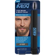 Karahanbey Just For Men 1 Günlük Sakal ve Kaş Rengi, Sakal ve Kaşlar Için Geçici Renk, Dolgun, Iyi Tanımlı Bir