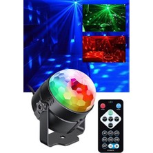 Empressco Renkli LED Işıklı Sese Duyarlı Oynar Disko Topu