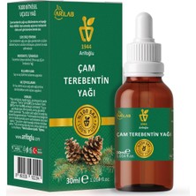 Karahanbey Arifoğlu Çam Terebentin Yağı 30ML%100 Saf Yağ Arlab Pure Pine Turpentine 30ML