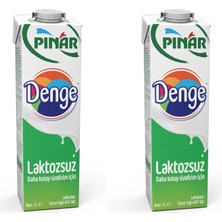 Karahanbey Pinar Süt Denge Laktozsuz 1l 2li Paket