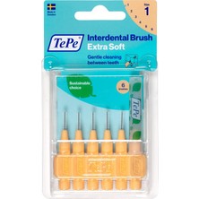 Karahanbey Tepe Blister X-Soft 0.45 mm - Turuncu Diş Arayüz Fırçası (1x 6 Adet)