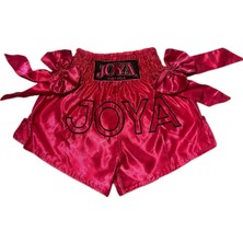Empressco Pembe Kurdele Detaylı Muay Thai ve Kick Boks Şortu, Şık ve Rahat Tasarım