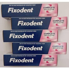 Karahanbey Fixodent Diş Protez Yapıştırıcı Aromasız 47 gr 5 Adet Güçlü Tutuş Özelliği ile Tam ve Kısmi Protezler İçin