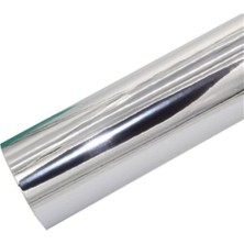 Karahanbey Krom Nikelaj Gümüş Varak Yapışkanlı Folyo 22 cm x 1 mt