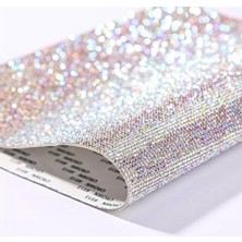 Empressco Kendinden Yapışkanlı Ss6 2mm Kristal Ab Taşlı Tabaka, Dekoratif ve Şık Görünüm