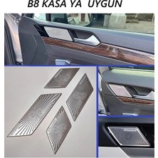 BigKey Passat B8 Hoparlör Trim Aksesuar Kapak Krom